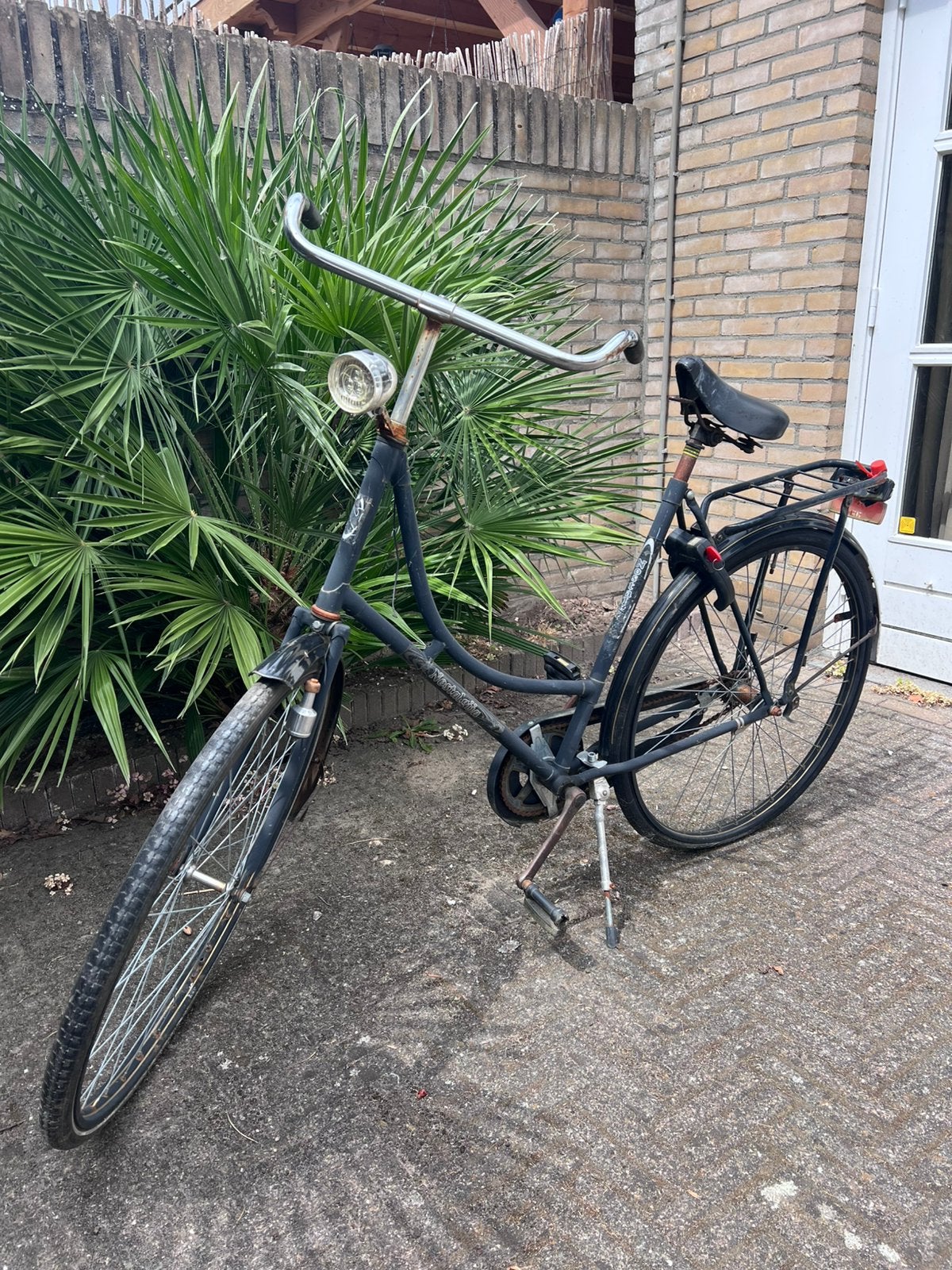 Opknapper Nostalgia omafiets, Fietsen en Brommers, 50 tot 53 cm, Ophalen, Gebruikt, Terugtraprem