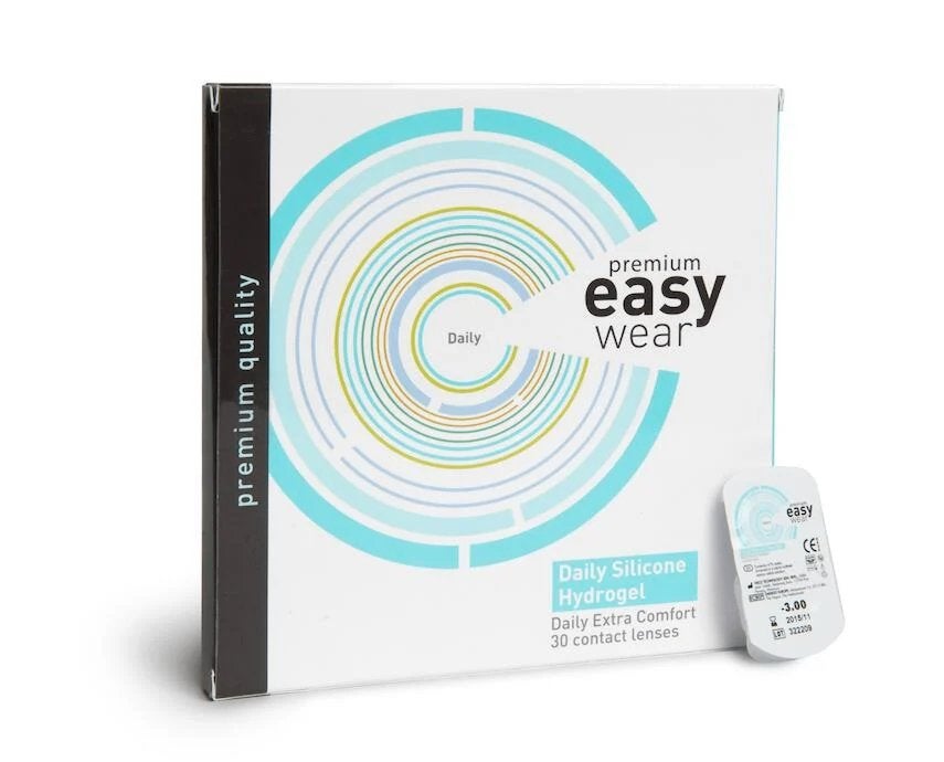 Premium Easy Wear Daily Silicone Hydrogel lenzen +1.50, Ophalen of Verzenden, Nieuw, Ogen, Overige typen
