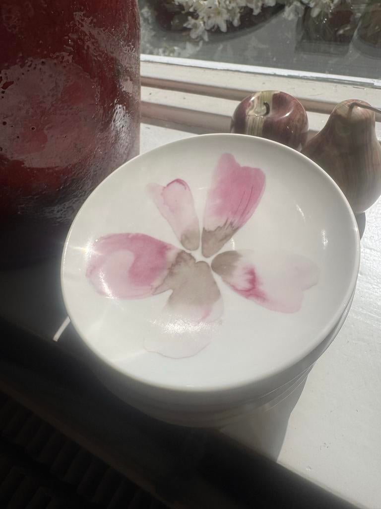 6 Margriet petit four bordjes - Nieuw Bone China, Huis en Inrichting, Keuken | Servies, Ophalen of Verzenden, Zo goed als nieuw
