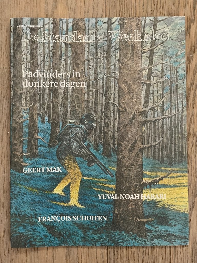 FRANCOIS SCHUITEN - coverstory DS Weekblad * 2025 * NIEUW, Ophalen of Verzenden, Nieuw, Glossy