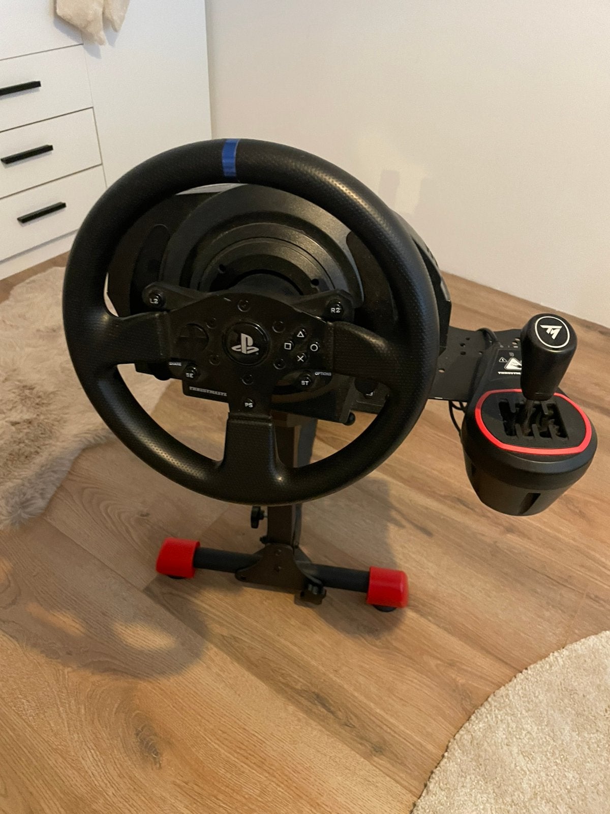race sim set thrustmaster T300RS, Ophalen, Zo goed als nieuw, Playseat of Racestoel