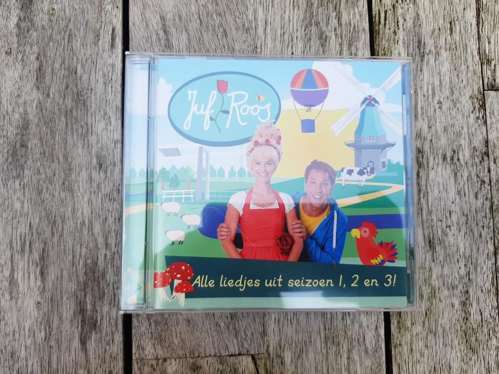 Juf roos cd alle liedjes uit seizoen 1 2 3, Ophalen of Verzenden