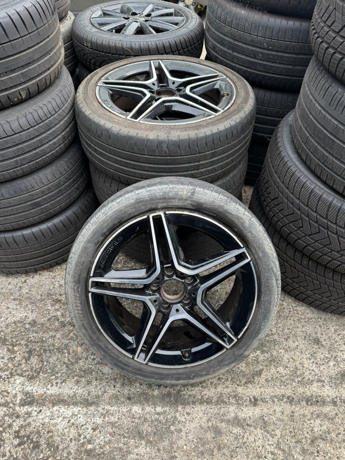 Mercedes Amg velgen 18”, Auto-onderdelen, Banden en Velgen, Ophalen