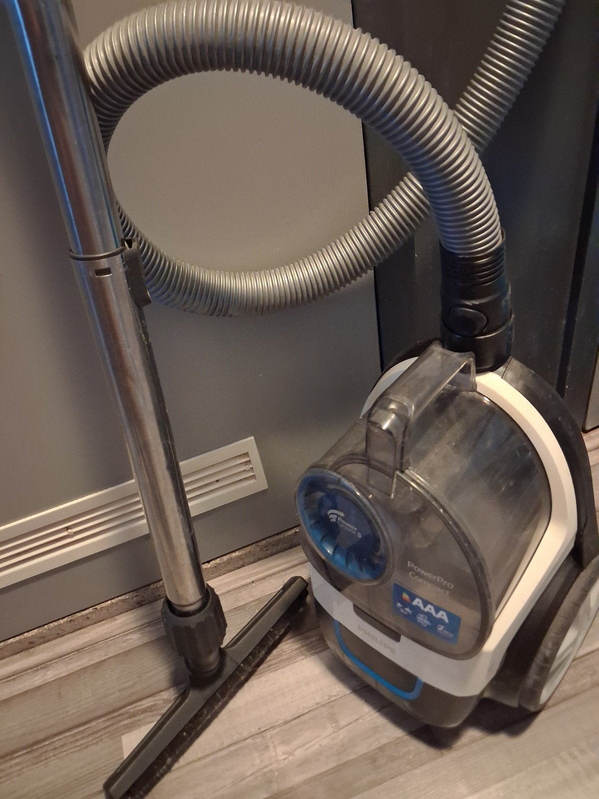Philips PowerPro Compact Stofzuiger - AAA-klasse, Ophalen, Inclusief accessoires, Gebruikt, Philips