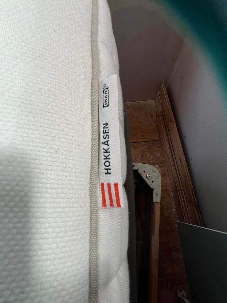 IKEA Hokkåsen matras 80x200 met 2 onderstellen, Huis en Inrichting, Slaapkamer | Matrassen en Bedbodems, Ophalen, Eenpersoons