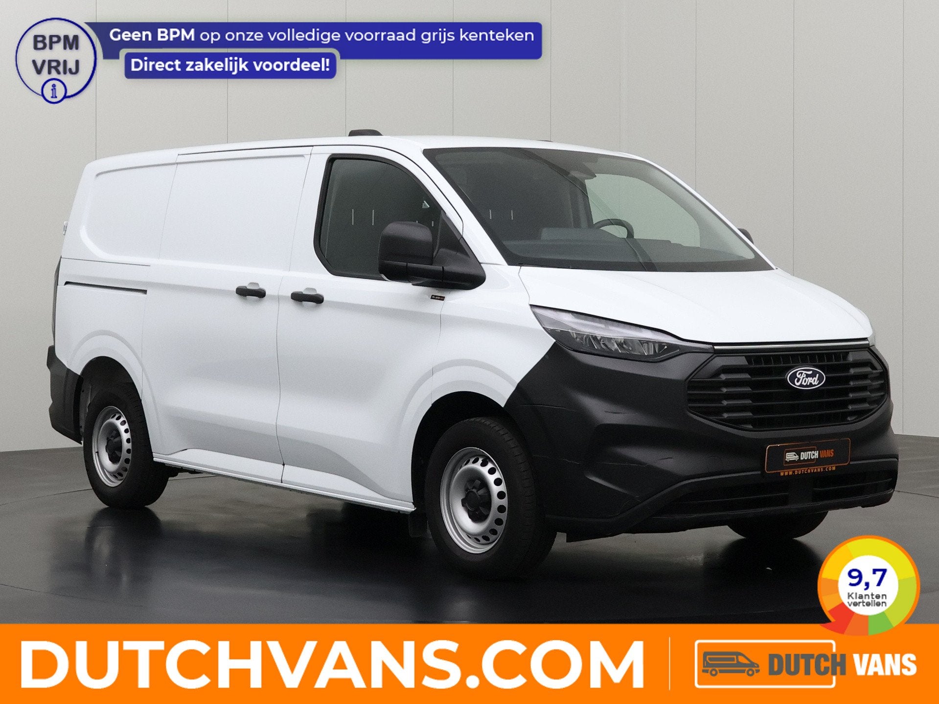 Ford Transit Custom 2.0TDCi 136PK Business | Digital Cockpit, Voorwielaandrijving, Gebruikt, Wit, 14 km/l