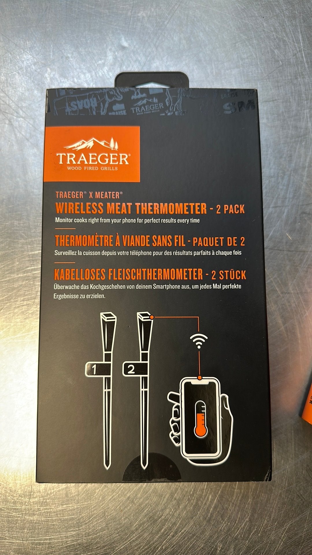 Traeger x MEATER Draadloze Vleesthermometer 2-Pack – NIEUW, Ophalen of Verzenden, Nieuw