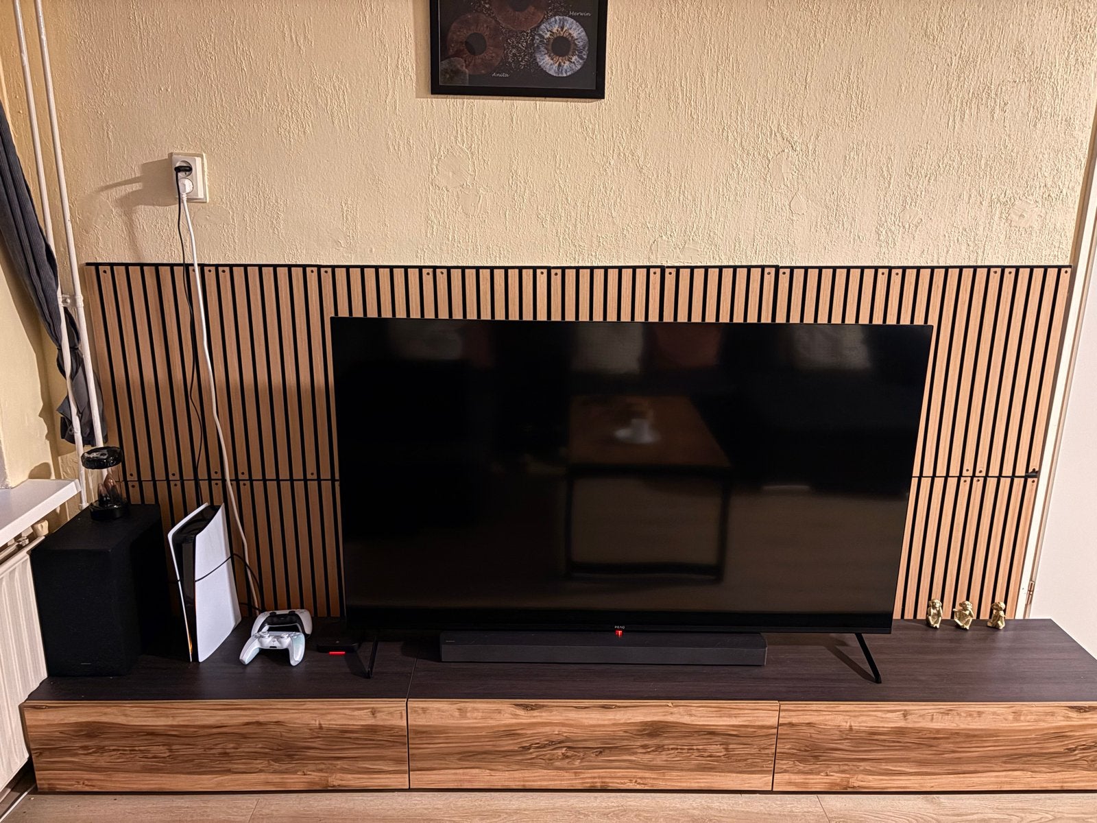 Tv meubel excl TV, Ophalen, Gebruikt, 50 tot 100 cm, 150 tot 200 cm