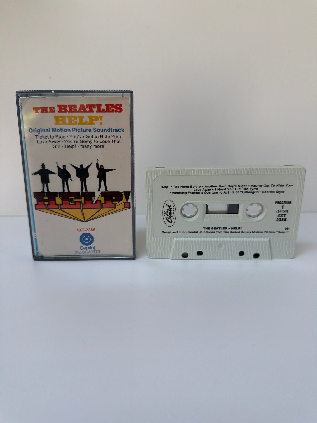 The Beatles - Help! (Original Motion Picture Soundtrack) Cas, Cd's en Dvd's, Cassettebandjes, Gebruikt, 1 bandje, Ophalen of Verzenden