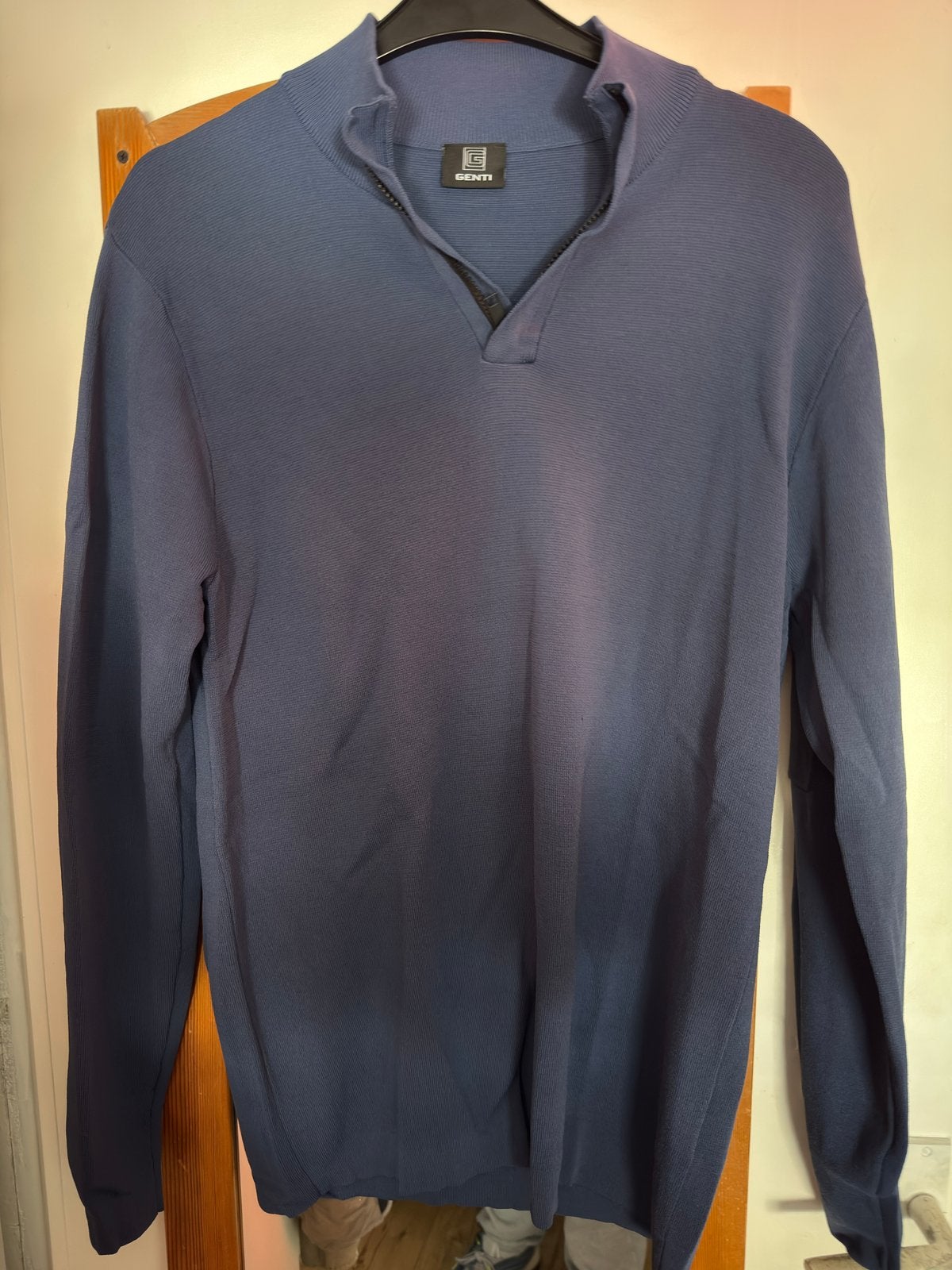 Trui genti L, Ophalen, Zo goed als nieuw, Blauw