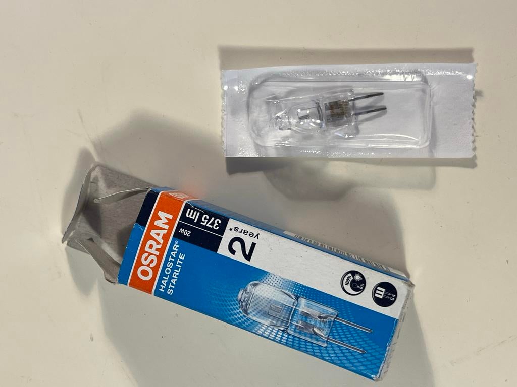 OSRAM HALOSTAR STARLITE Halogeenlamp G4 20W, Minder dan 30 watt, Halogeen (gloei)lamp, Nieuw, Bipin of Steekvoet