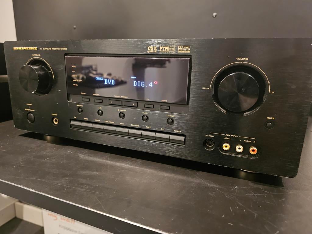 Marantz SR5200 Surround Receiver - Zwart, Marantz, Gebruikt, Ophalen of Verzenden, 120 watt of meer