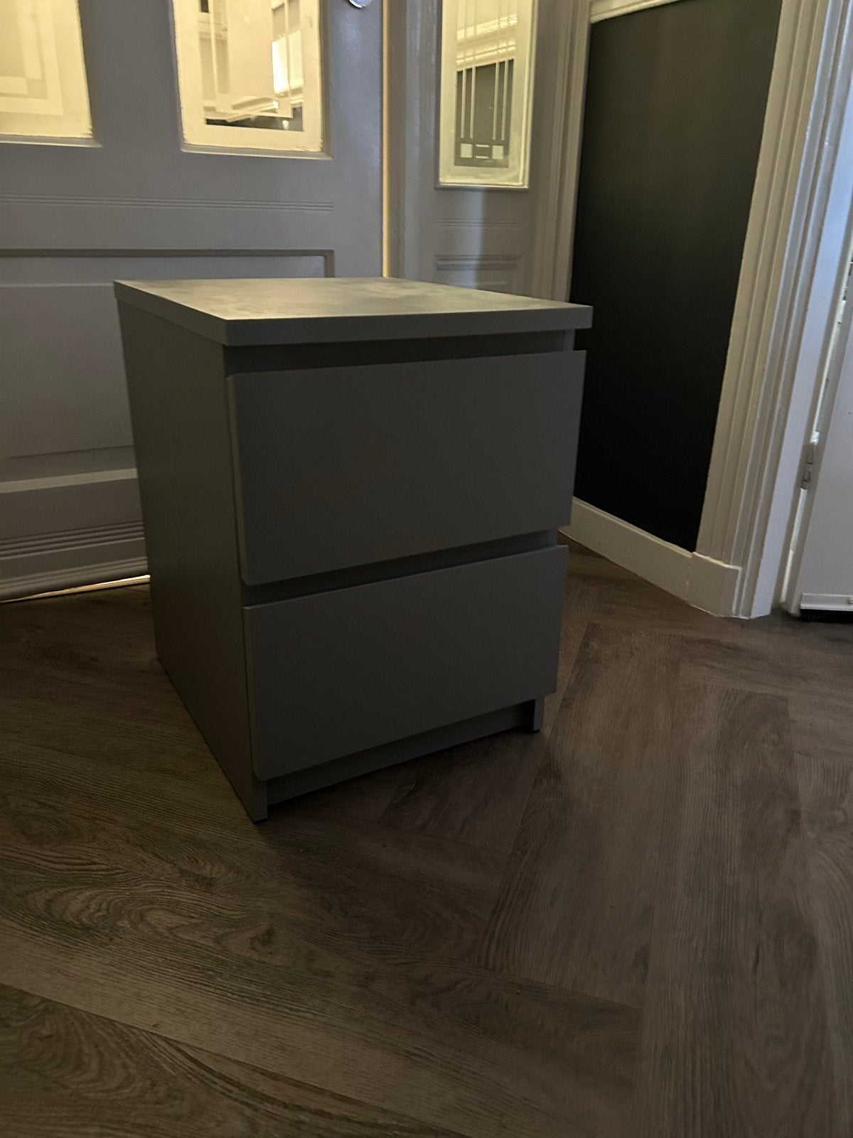 IKEA Ladenblok Grijs - Compact en Stijlvol, Ophalen, Minder dan 50 cm, Gebruikt, 1 of 2 laden