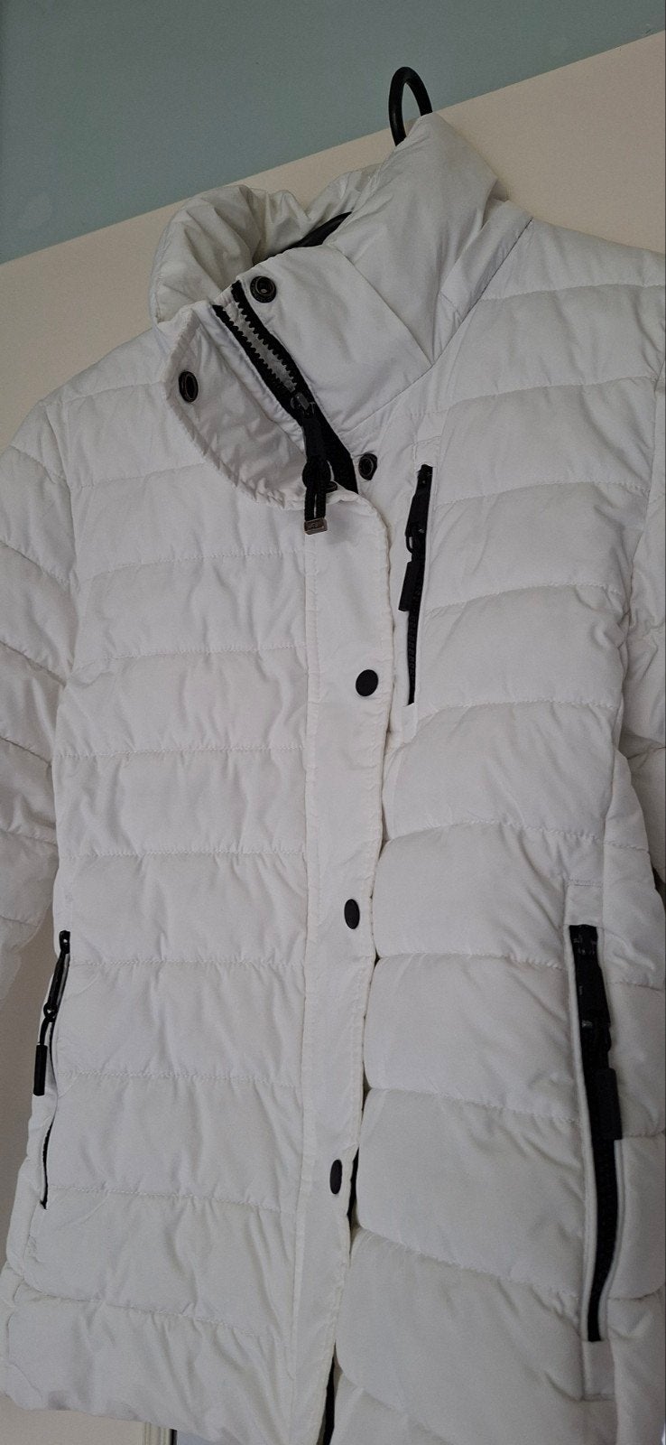 Superdry jas unisex maat S, Kleding | Dames, Superdry, Ophalen of Verzenden, Zo goed als nieuw, Wit