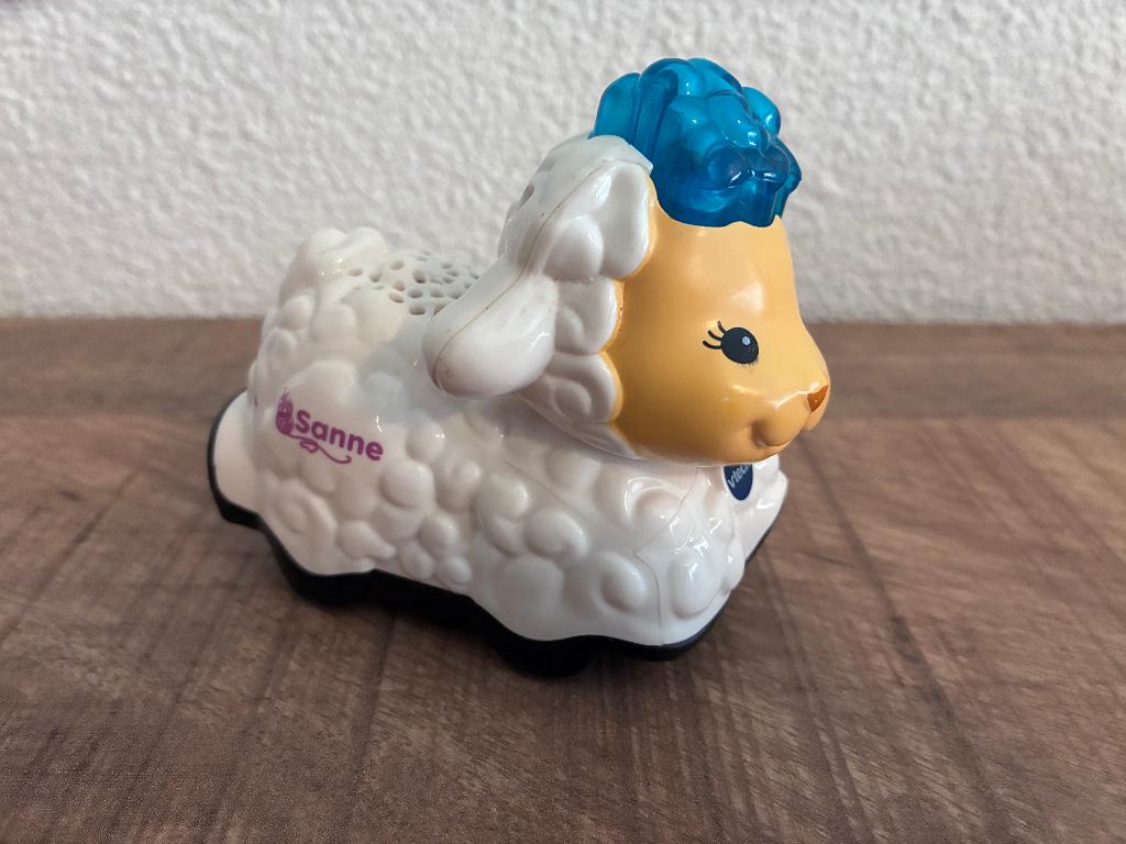 Vtech Zoef Zoef dieren Sanne Schaap in PRIMA staat., Kinderen en Baby's, Speelgoed | Vtech, Gebruikt, 6 maanden tot 2 jaar, Ophalen of Verzenden