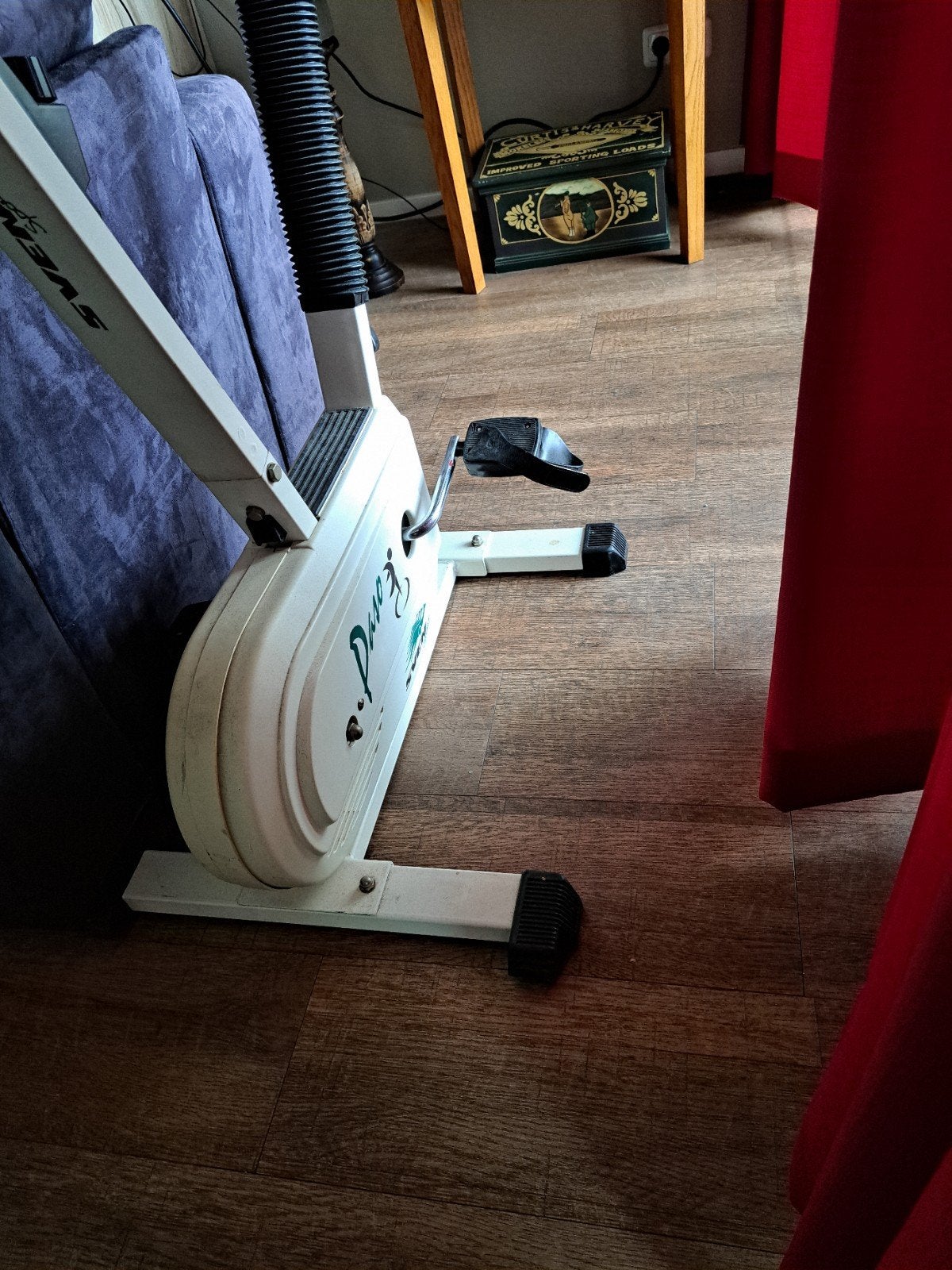 Hometrainer - Sven Paso 3 - Wit, Ophalen, Gebruikt, Metaal, Benen