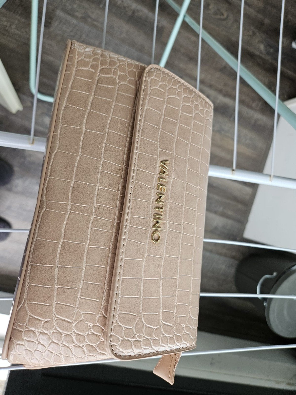Valentino by Mario Valentino schoudertasje, Ophalen of Verzenden, Nieuw, Beige, Schoudertasje