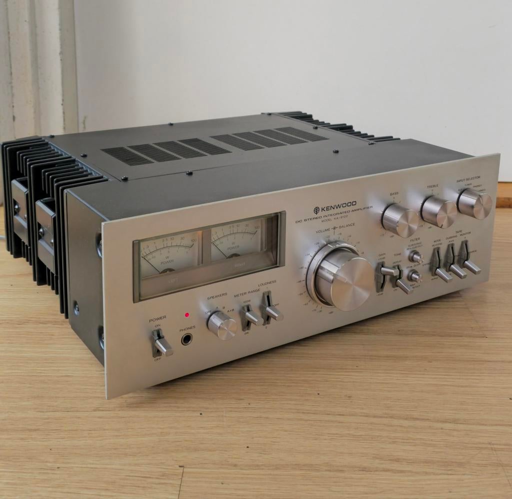 Kenwood KA-9100, Gebruikt, 60 tot 120 watt, Stereo, Ophalen