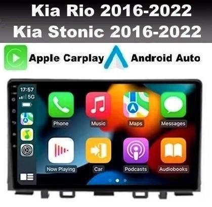 Kia Rio Stonic 2016-2022 navigatie android 14 carplay dab+, Ophalen of Verzenden, Nieuw