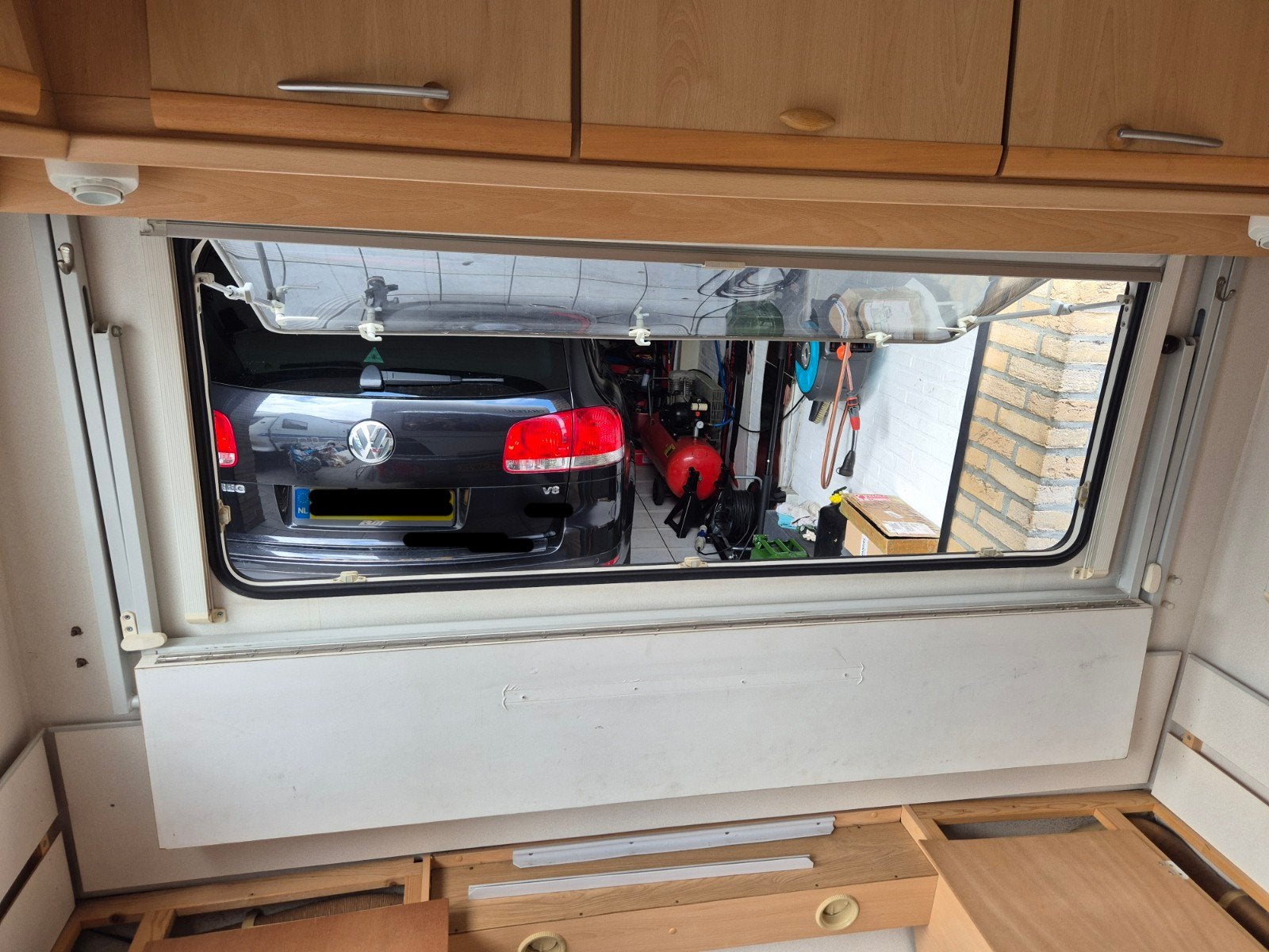 Extra bedje voor de caravan wegklapbare., Caravans en Kamperen, Caravan accessoires, Ophalen, Gebruikt