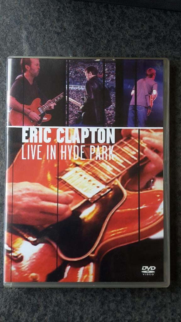 DVD Eric Clapton - Live in Hyde Park, Alle leeftijden, Ophalen of Verzenden, Zo goed als nieuw, Muziek en Concerten