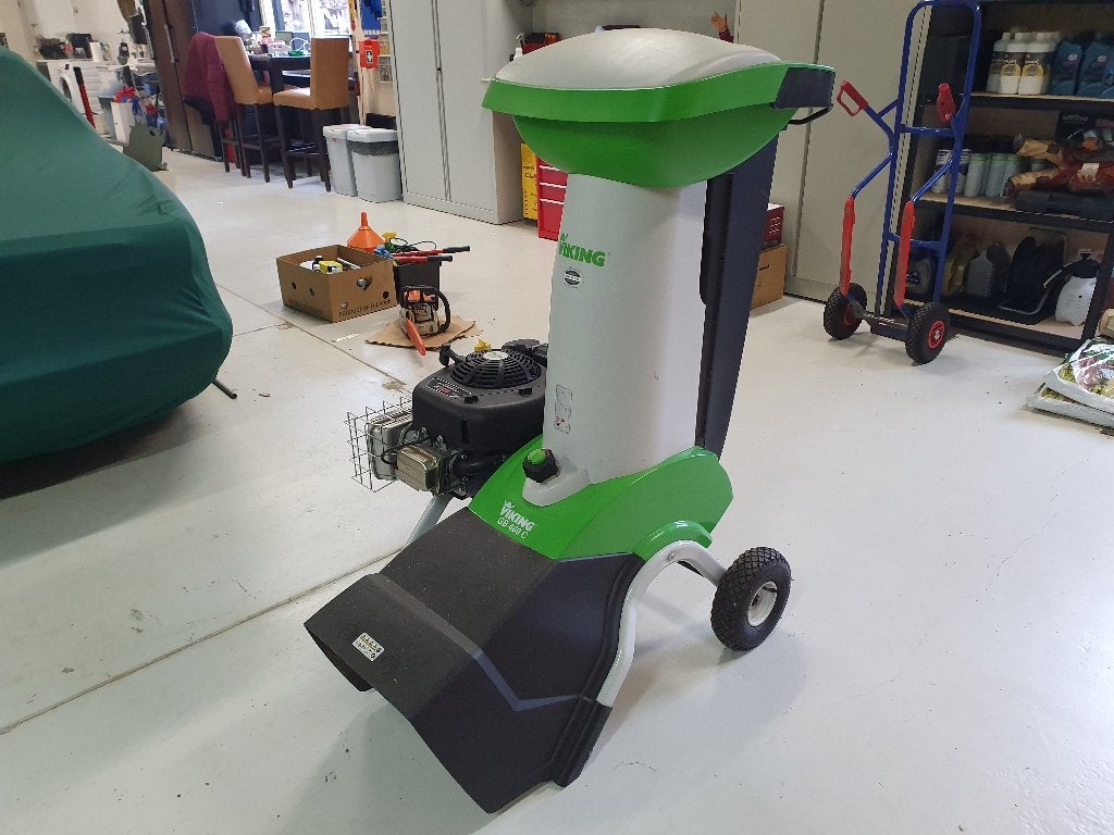 hakselaar, Ophalen, Zo goed als nieuw, Benzine, Viking / Stihl