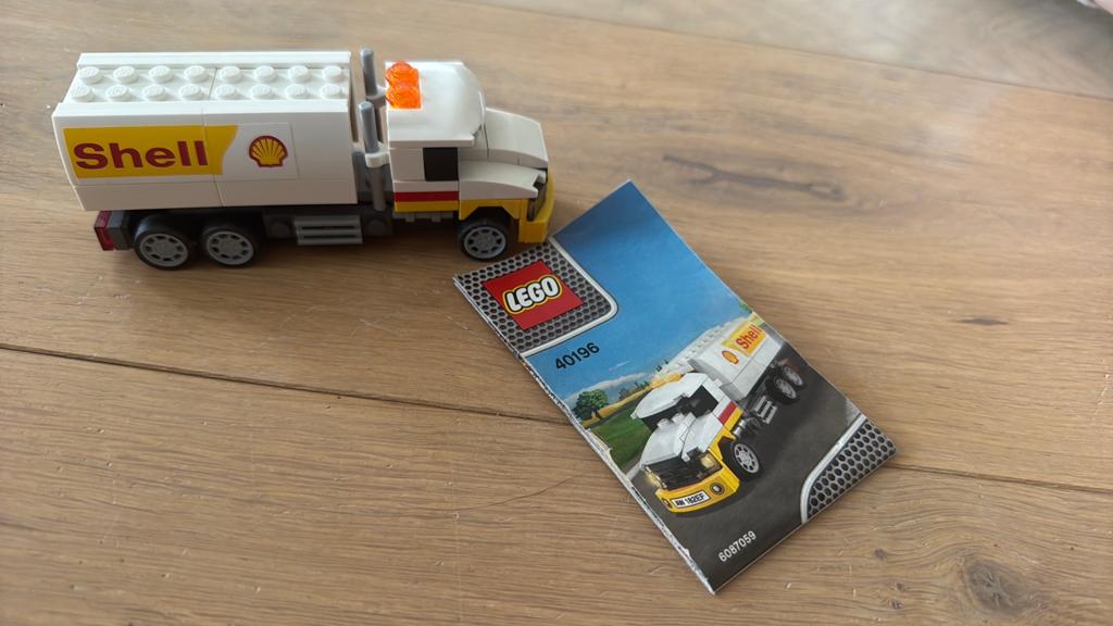 Lego shell truck 40196, Ophalen of Verzenden