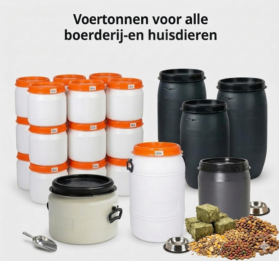 voertonnen, Dieren en Toebehoren, Ophalen, Vee