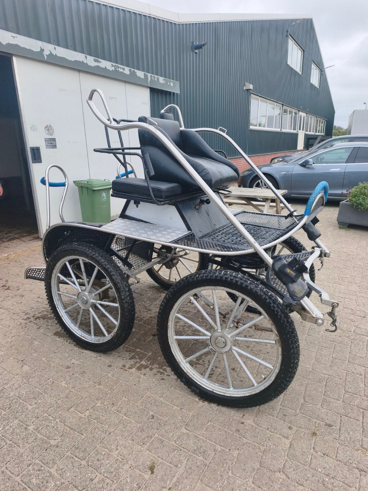 25 inch enkelspan marathon wagen, Gebruikt, Marathonwagen, Paard