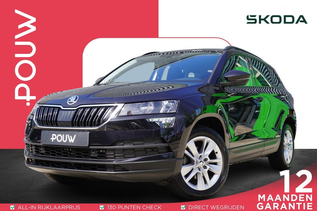 Skoda Karoq 1.0 TSI 115pk Business Edition | PDC Voor & Acht, Voorwielaandrijving, 12 maanden, Stof, Gebruikt