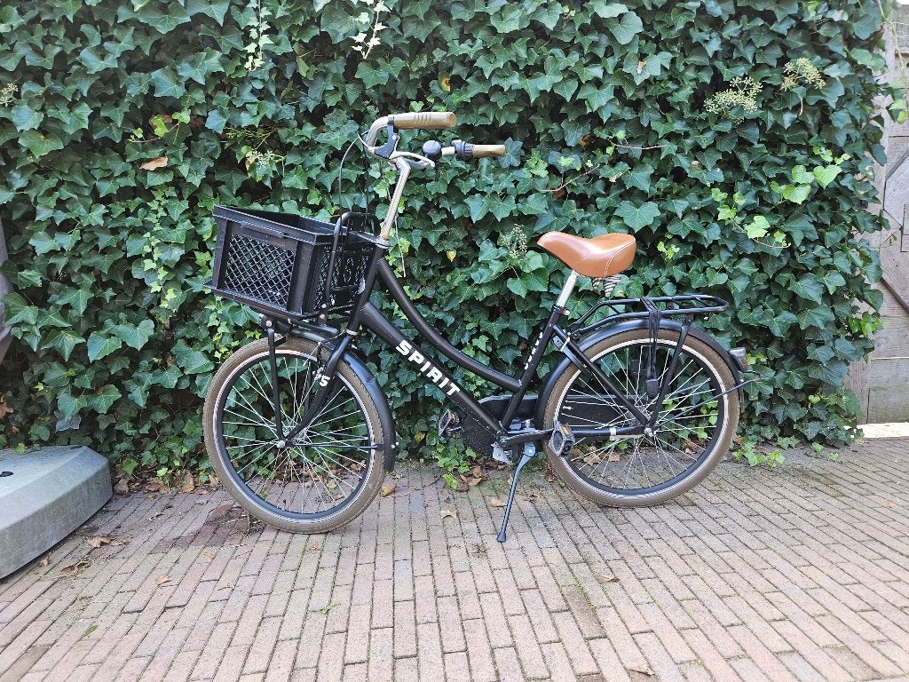Spirit Cargo N3 meisjes transportfiets 24 inch, Fietsen en Brommers, Ophalen, Terugtraprem, Gebruikt, Staal