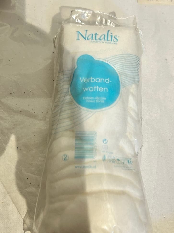 Natalis Verbandwatten - 50 gram, Ophalen of Verzenden, Nieuw, Overige typen
