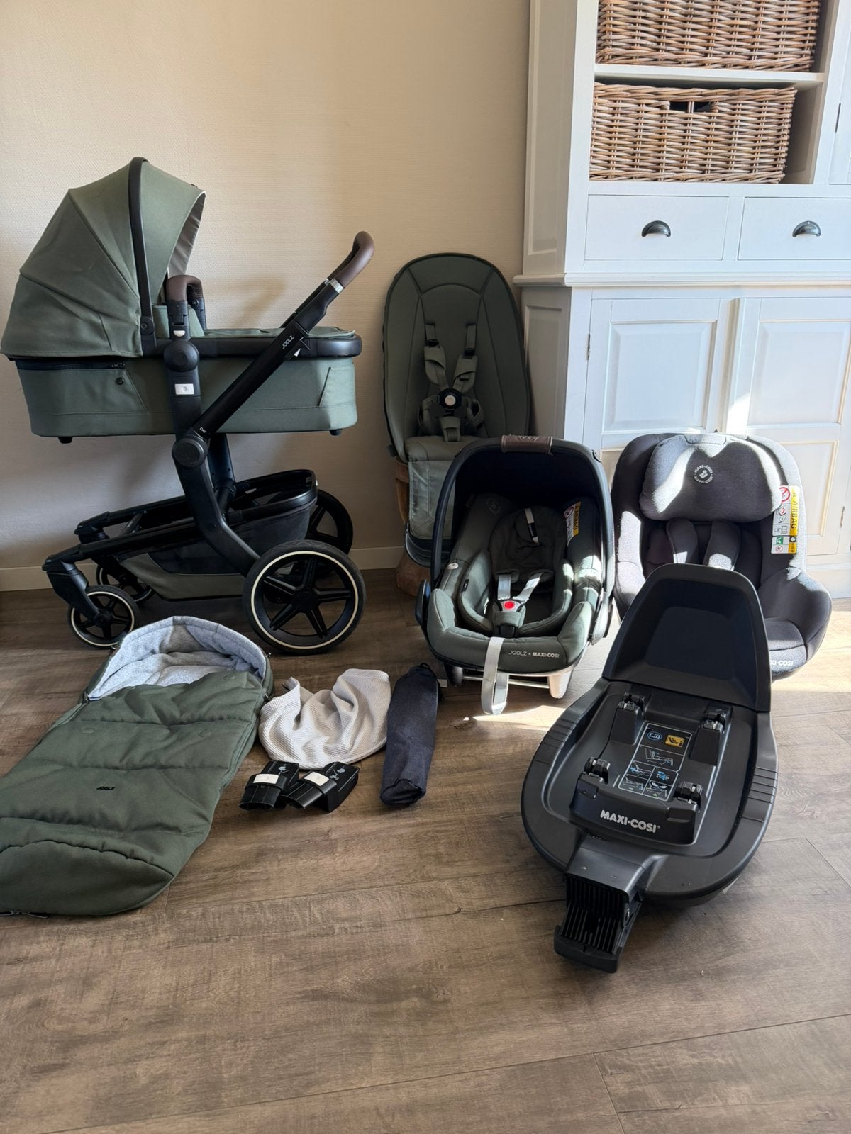 Joolz Day+ || Magnificent Green || kinderwagen, Ophalen, Zo goed als nieuw, Overige merken