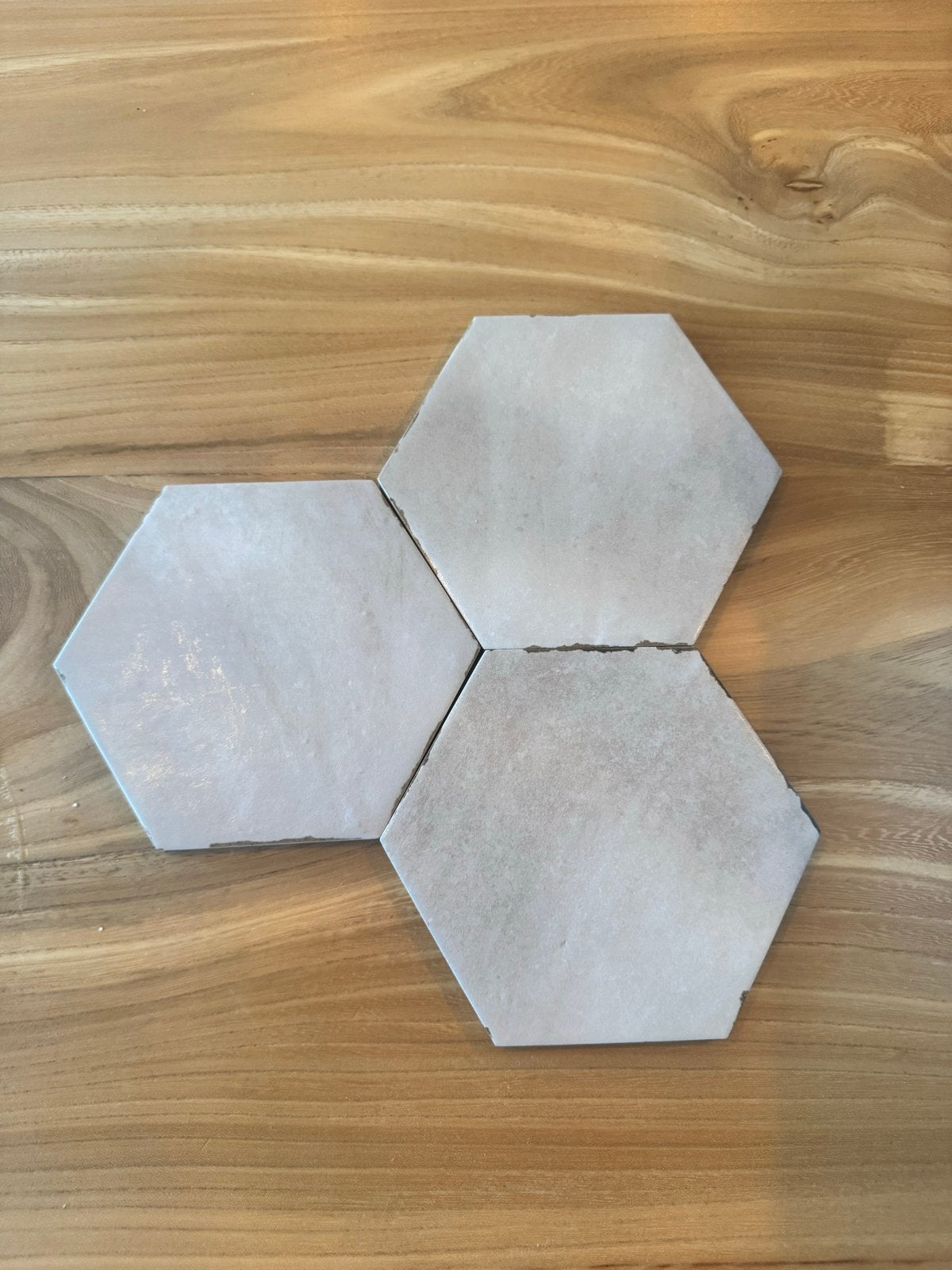 Nanda Tiles Capri Tiberio Taupe Hexagon Tegels, Ophalen, Keramiek, Nieuw, Minder dan 20 cm