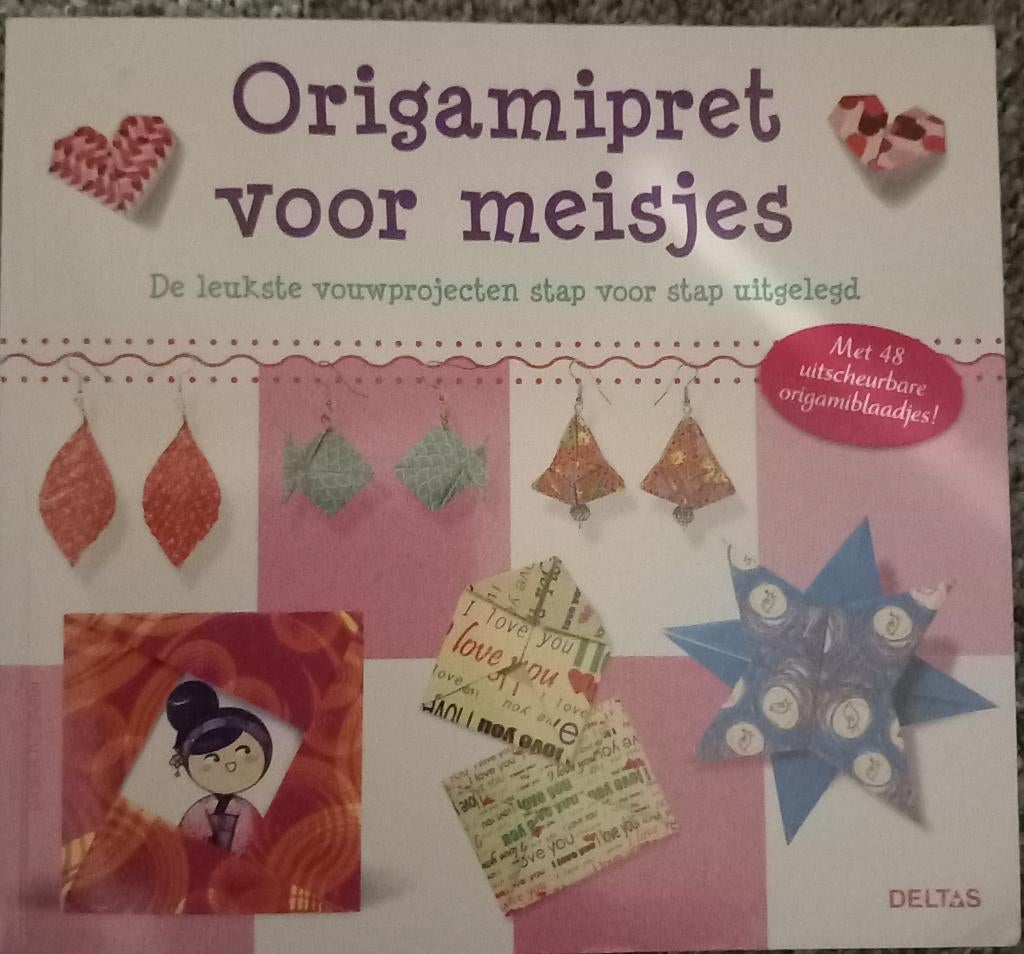 Origamipret voor meisjes, Gelezen, Ophalen of Verzenden, Didier Boursin, Overige onderwerpen
