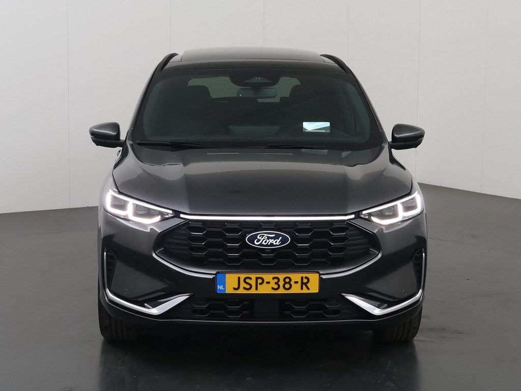 Ford Kuga 2.5 PHEV ST-Line X | Elekt inklapbare Trekhaak | P, Auto's, Ford, 14 kWh, Gebruikt, Leder en Stof, Plug-in hybride
