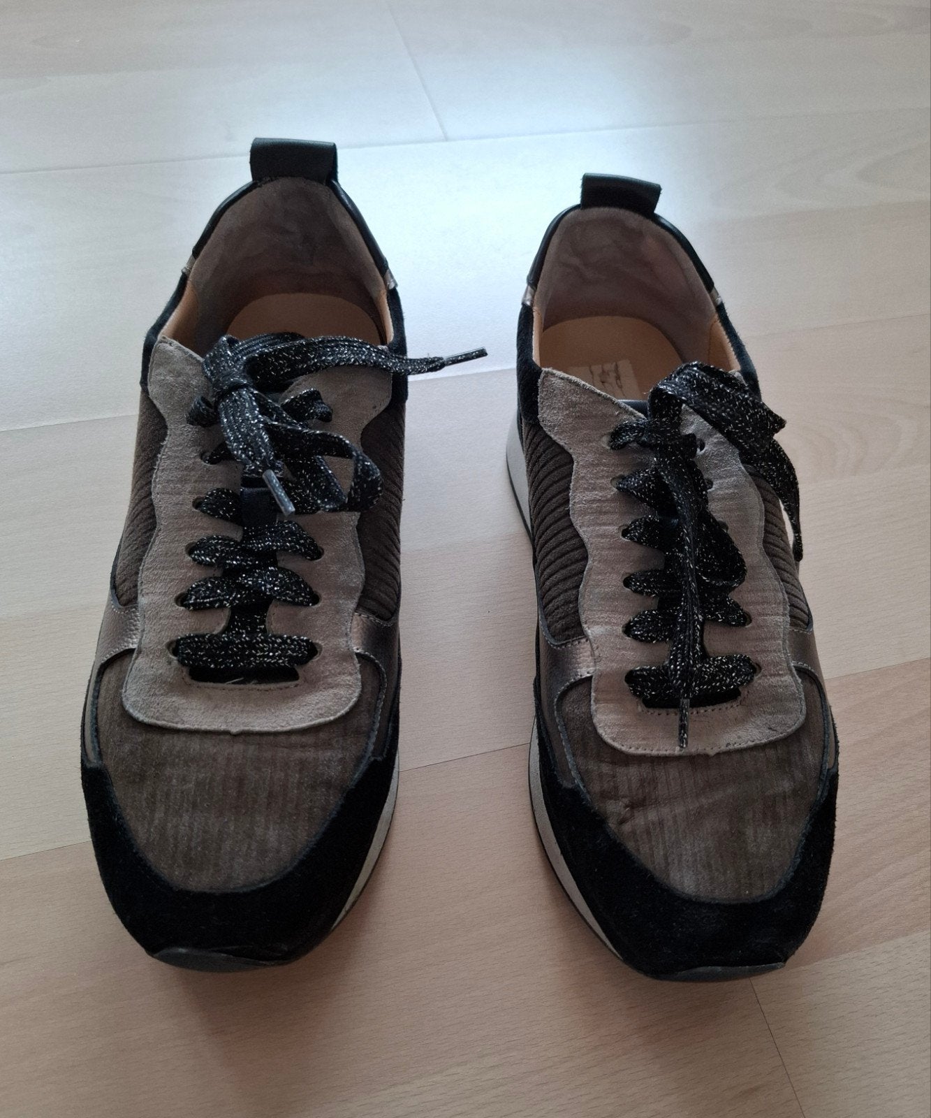 Zwarte sneakers Rapid Soul maat 40, Zwart, Ophalen of Verzenden, Rapid Soul, Sneakers of Gympen