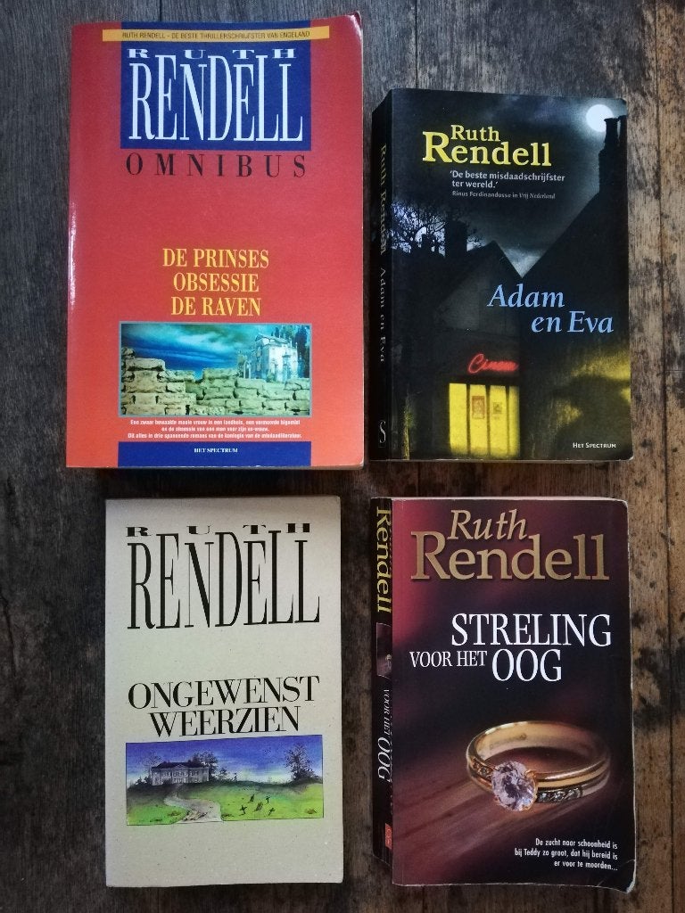 Ruth Rendell, 21 boeken crime als nieuw, Boeken, Europa overig, Ruth Rendell, Ophalen of Verzenden, Zo goed als nieuw