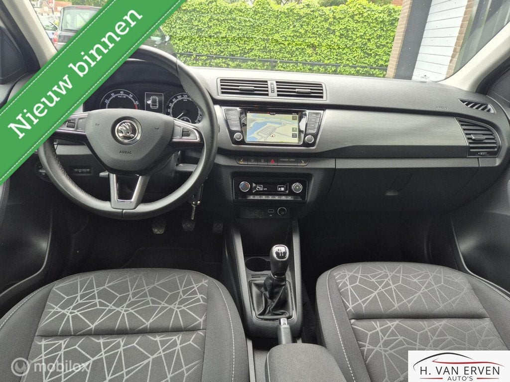 Skoda Fabia Combi 1.0 TSI Clever NAVI PDC CRUISE, Voorwielaandrijving, Automatische klimaatregeling, Euro 6, Origineel Nederlands