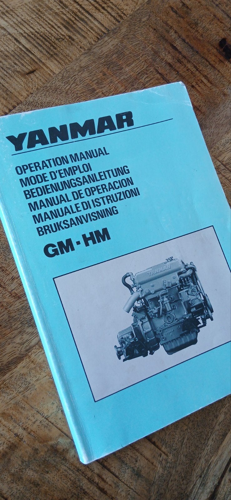 Yanmar GM-HM Bedieningshandleiding - Operation Manual, Ophalen of Verzenden, Gebruikt, Boek of Waterkaart