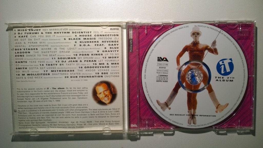 Dj Jean - iT The 7th Album, Ophalen of Verzenden, Zo goed als nieuw