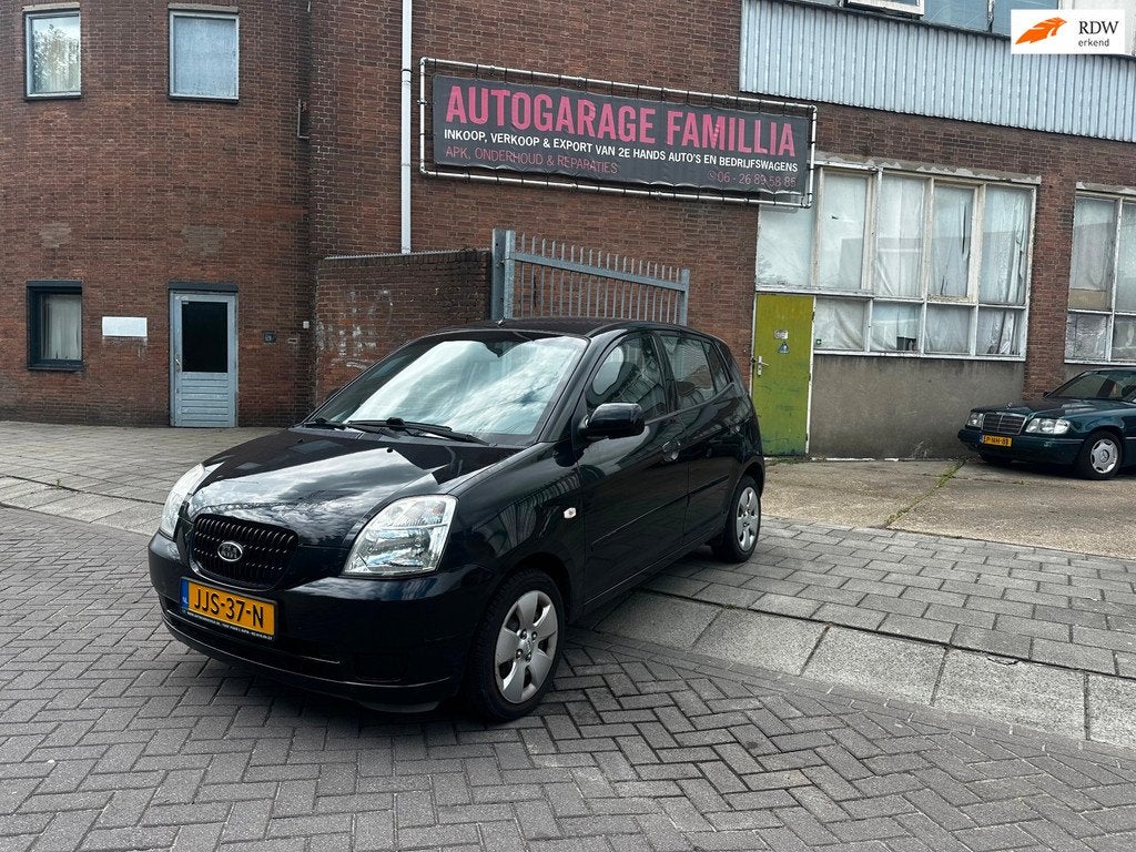 Kia PICANTO 1.1 EX, 4 cilinders, 400 kg, Zwart, Bedrijf