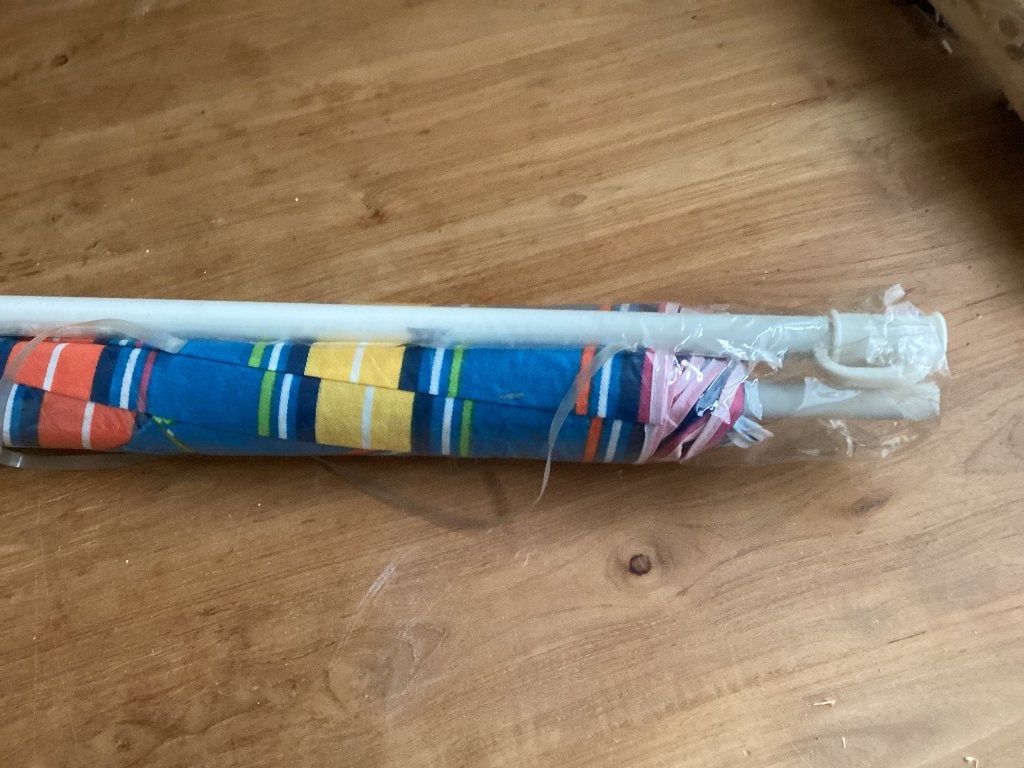 Parasol, Ophalen, Kantelbaar, Zo goed als nieuw, 1 tot 2 meter