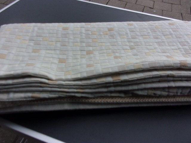 sprei, Huis en Inrichting, Slaapkamer | Beddengoed, Beige, Tweepersoons, Ophalen of Verzenden, Wasbaar