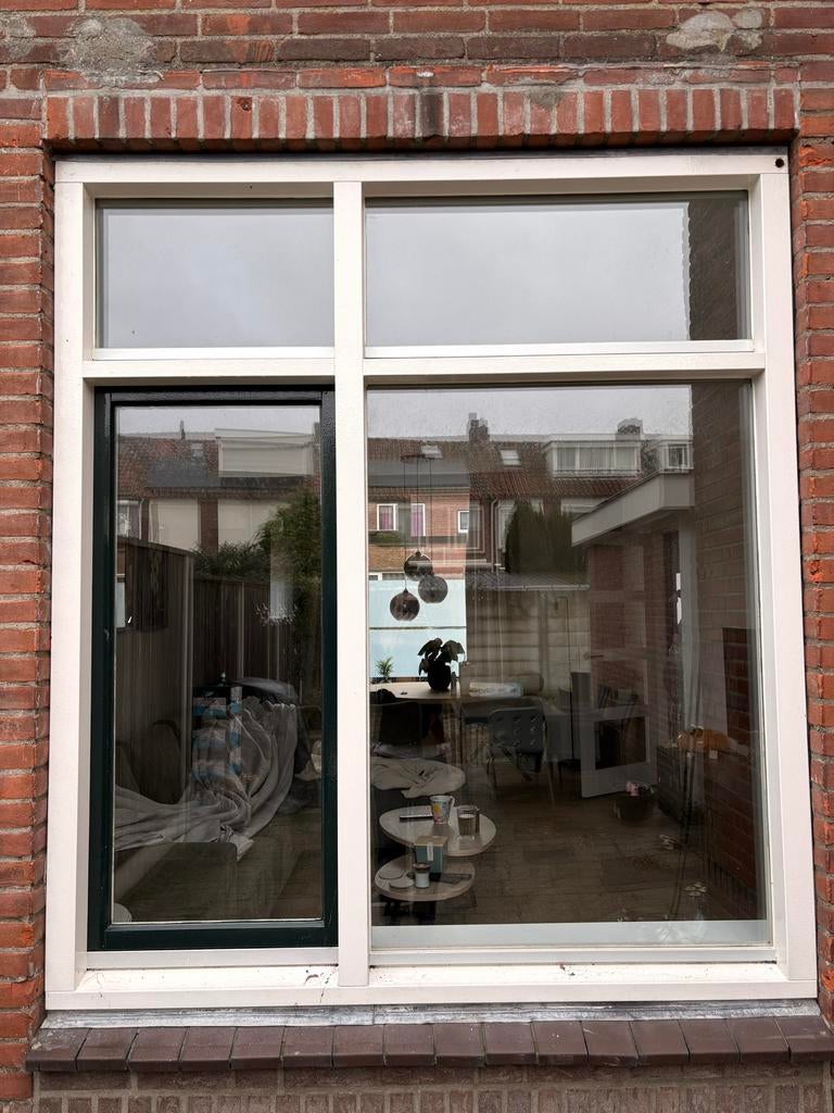 Kozijn met dubbel glas (176x200 cm), 150 tot 300 cm, Ophalen, Gebruikt