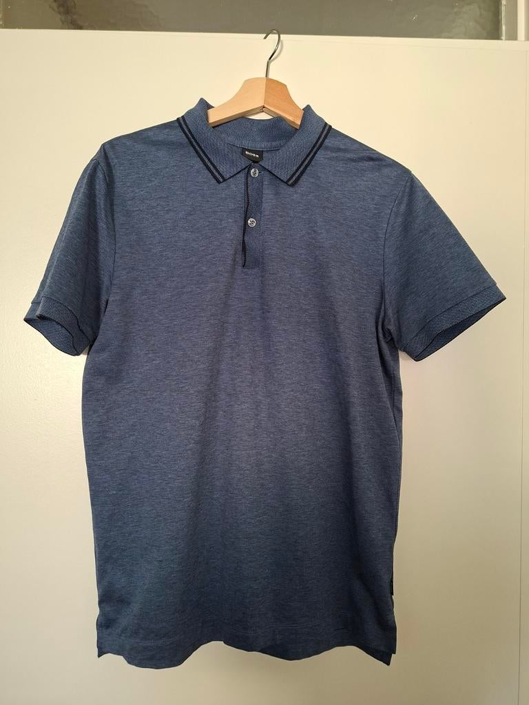 Hugo Boss blauwe polo - Maat M, Kleding | Heren, Polo's, Ophalen of Verzenden, Zo goed als nieuw, Hugo Boss, Maat 48/50 (M)