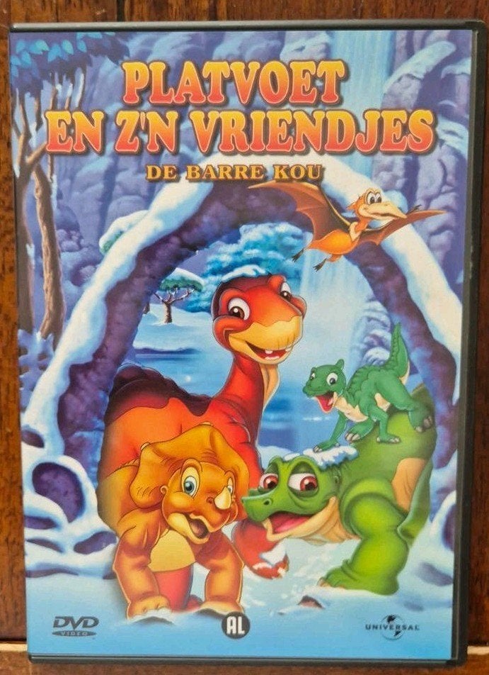 Platvoet en zijn Vriendjes: De Barre Kou DVD, Ophalen, Avontuur, Gebruikt, Alle leeftijden