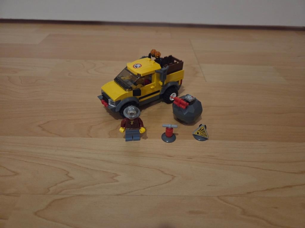 Lego City 4200 Mijnbouw 4x4, Kinderen en Baby's, Speelgoed | Duplo en Lego, City, Lego, Ophalen of Verzenden, Zo goed als nieuw