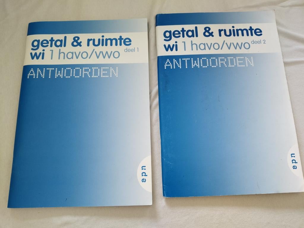 Getal en ruimte Havo/Vwo antwoorden, Boeken, Schoolboeken, Ophalen of Verzenden, Zo goed als nieuw, Overige niveaus, Nederlands