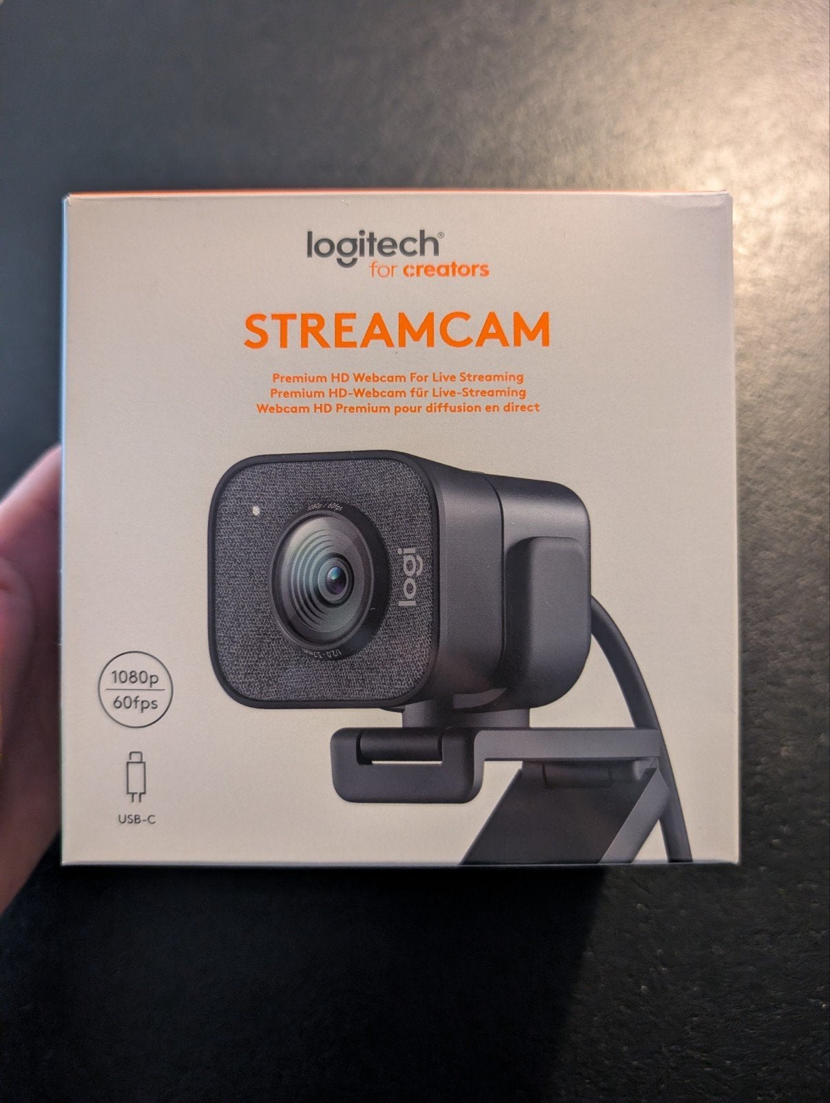 Logitech StreamCam Full HD Webcam - Zo goed als nieuw, Ophalen, MacOS, Logitech, Zo goed als nieuw